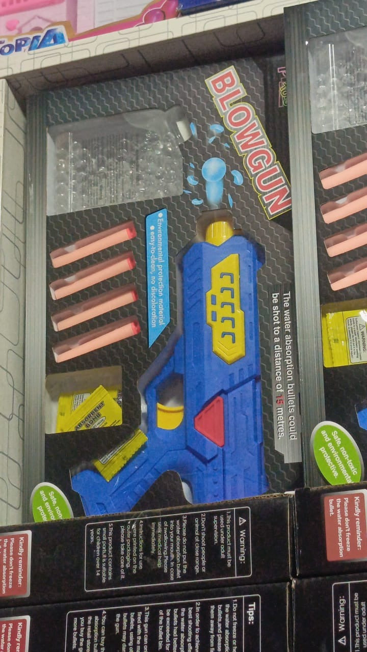 Action Toy Gun 2-in-1 Soft Dart & Water Gel Blaster