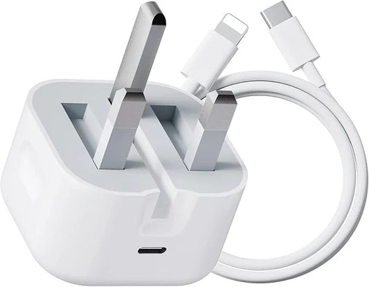 Apple 20W USB-C Power Adapter – Original Fast Charger for iPhone & iPad