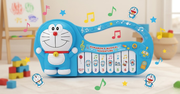 Doraemon Kids Musical Piano & Sound Toy