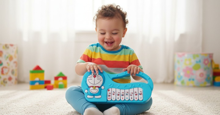 Doraemon Kids Musical Piano & Sound Toy