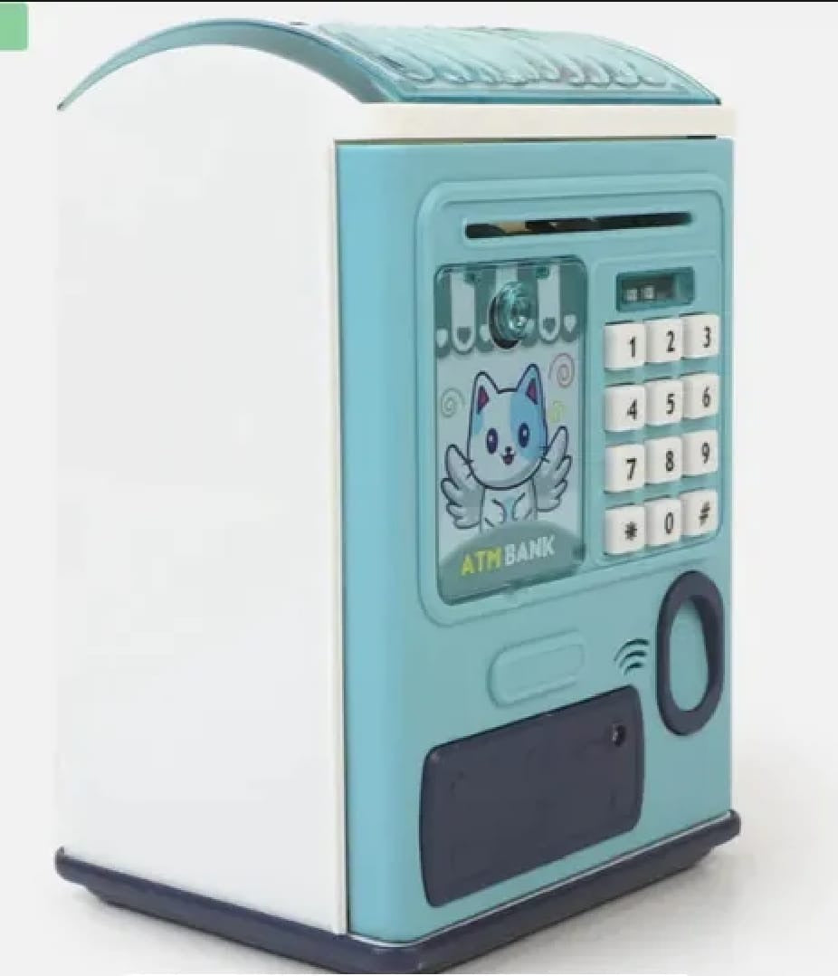 Kids ATM Money Box – Password & Auto Roll Savings Bank