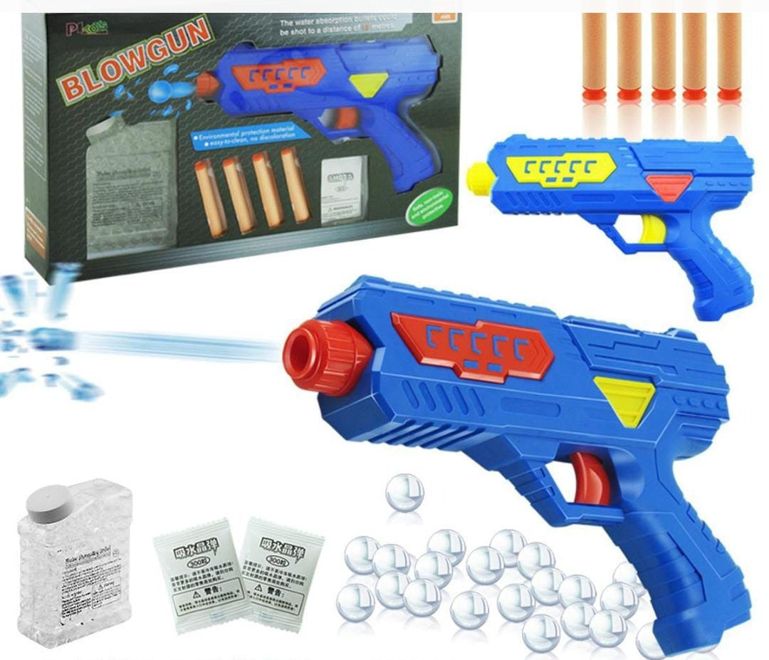 Action Toy Gun 2-in-1 Soft Dart & Water Gel Blaster