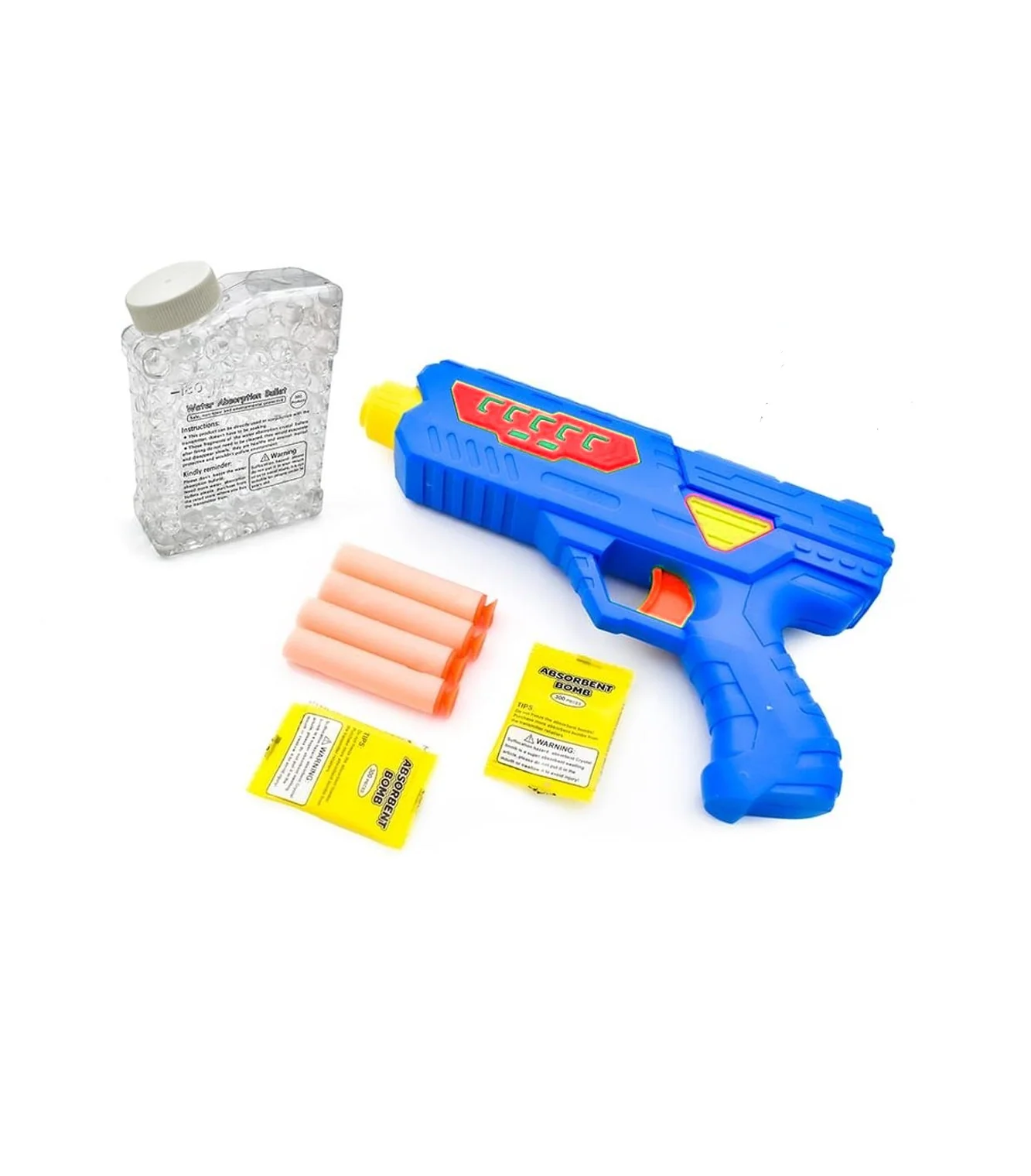 Action Toy Gun 2-in-1 Soft Dart & Water Gel Blaster