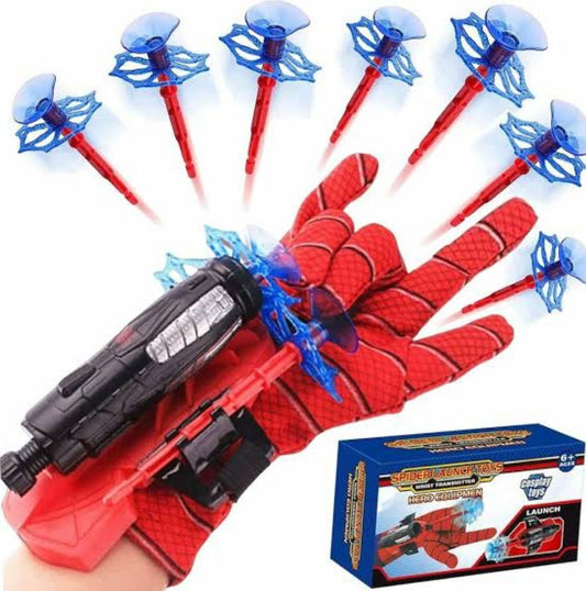 Spiderman Web Dart Shooter Toy for Kids