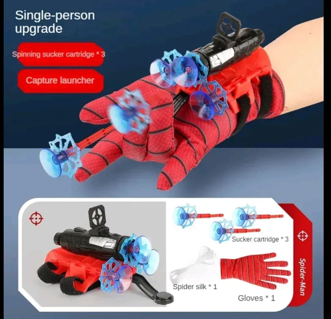 Spiderman Web Dart Shooter Toy for Kids