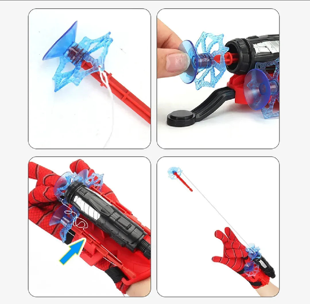 Spiderman Web Dart Shooter Toy for Kids