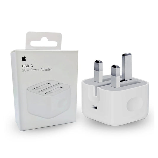 Apple 20W USB-C Power Adapter – Original Fast Charger for iPhone & iPad